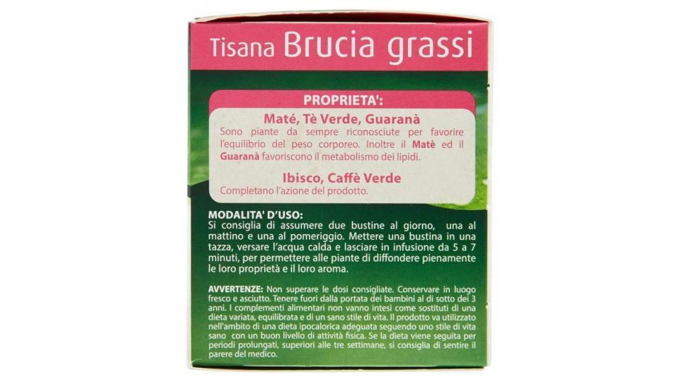 Bio&vegan Tisana Brucia Grassi 20 Bustine