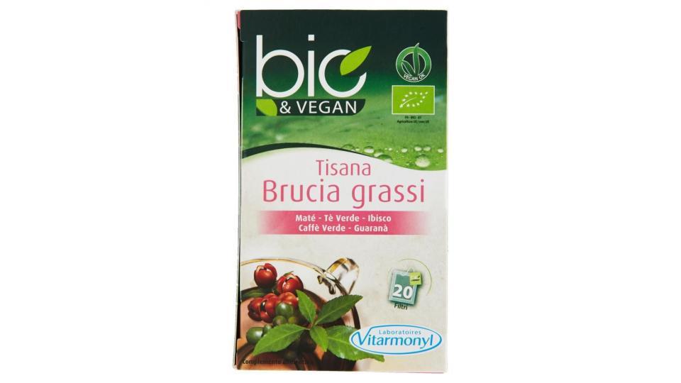 Bio&vegan Tisana Brucia Grassi 20 Bustine