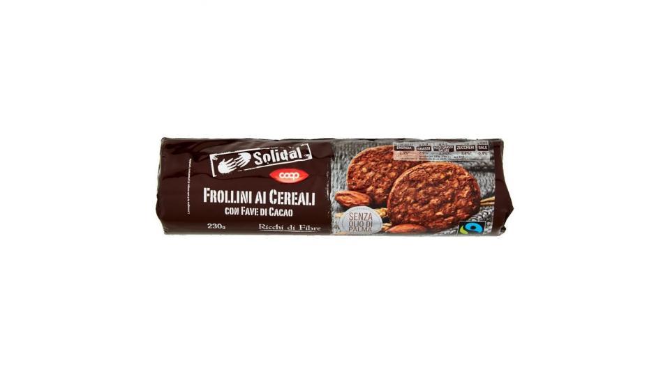 Frollini Ai Cereali Con Fave Di Cacao