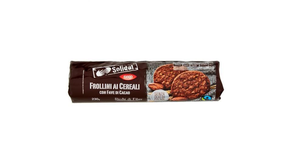 Frollini Ai Cereali Con Fave Di Cacao