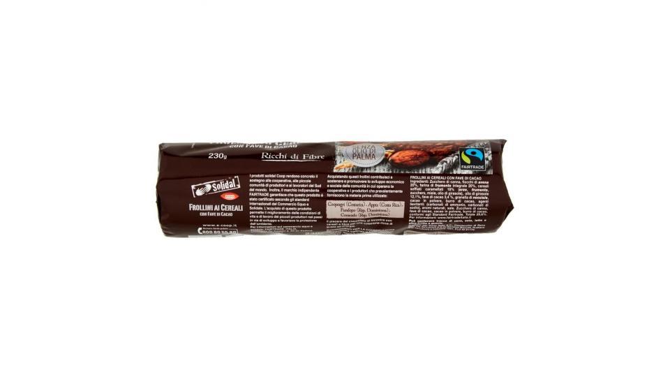 Frollini Ai Cereali Con Fave Di Cacao