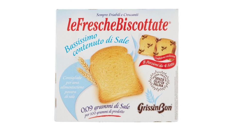 Grissinbon Lefreschebiscottate Bassissimo Contenuto Di Sale