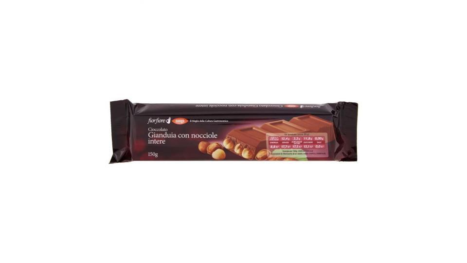 Cioccolato Gianduia Con Nocciole Intere