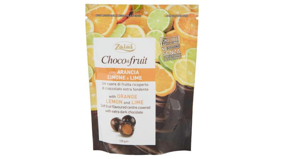 Zàini Choco & Fruit Con Arancia Limone E Lime