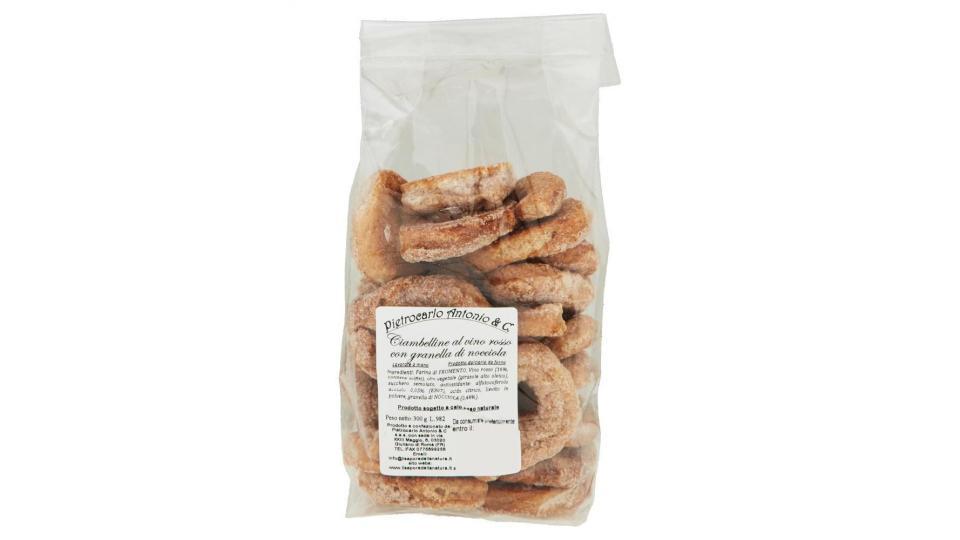 Pietrocarlo Antonio & C. Ciambelline Al Vino Rosso Con Granella Di Nocciola