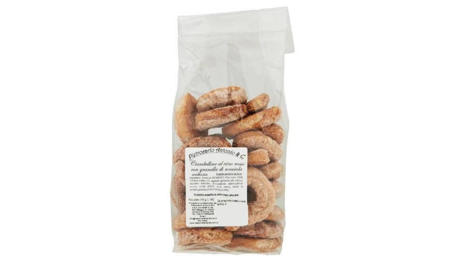 Pietrocarlo Antonio & C. Ciambelline Al Vino Rosso Con Granella Di Nocciola