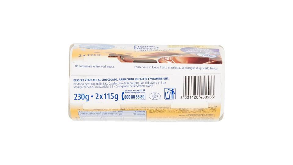 Crème Dessert Di Soia Al Gusto Cioccolato