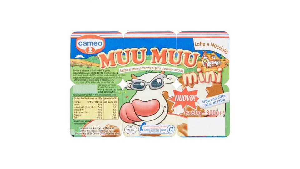 Cameo Muu Muu Mini Nocciolatte 6x50 G
