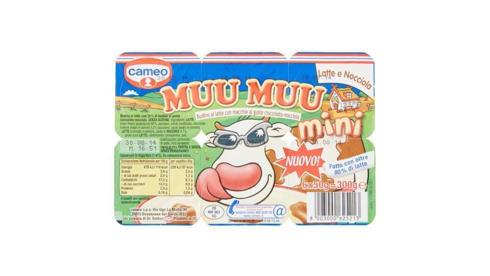 Cameo Muu Muu Mini Nocciolatte 6x50 G