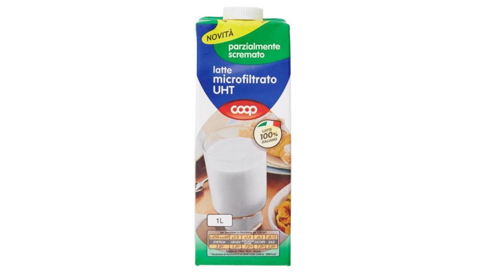 Latte Microfiltrato Uht Parzialmente Scremato