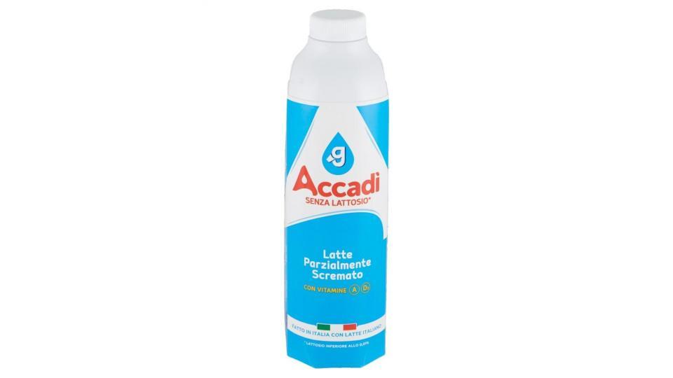 Accadì Latte Parzialmente Scremato Con Vitamine A D3