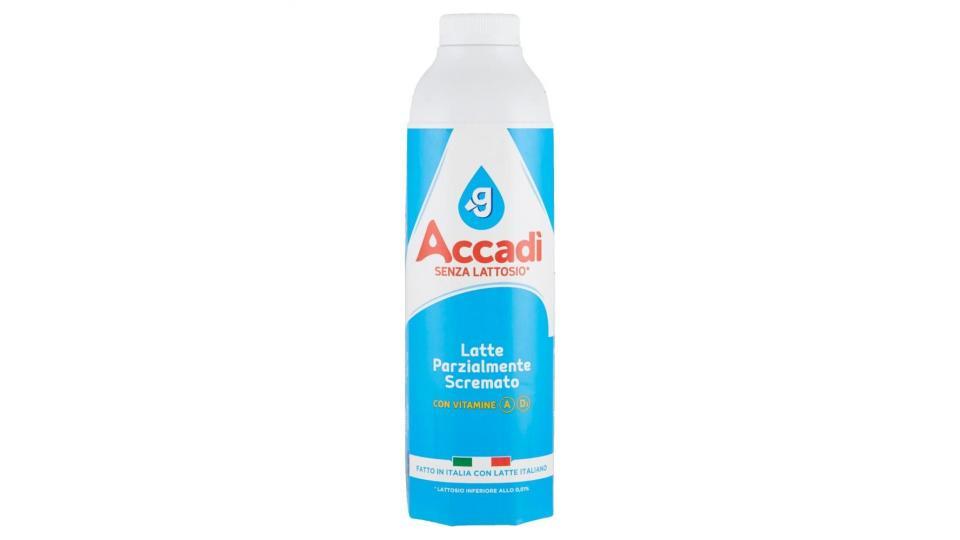 Accadì Latte Parzialmente Scremato Con Vitamine A D3