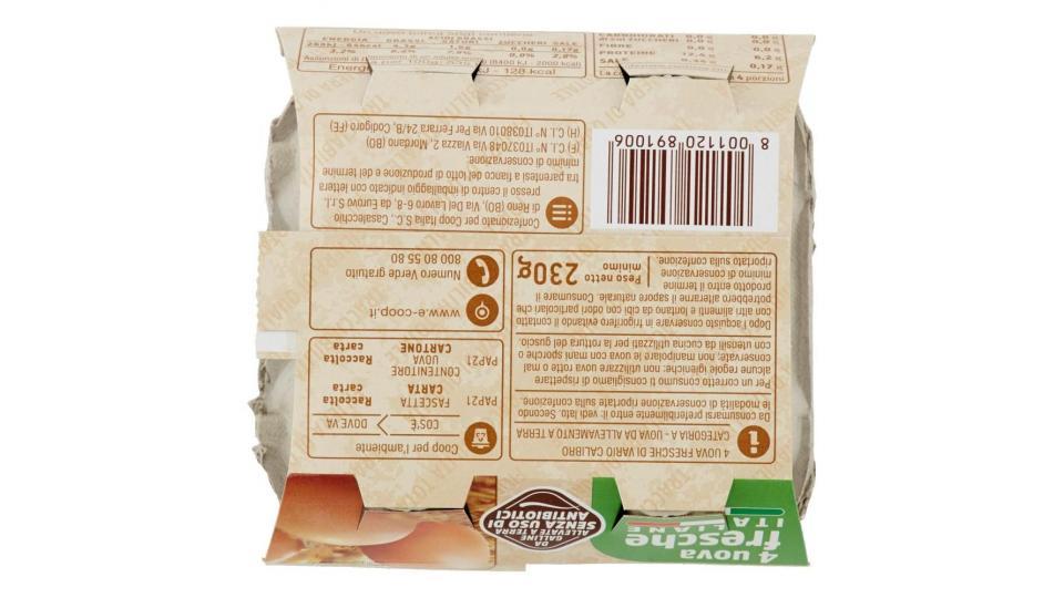 4 Uova Fresche Italiane