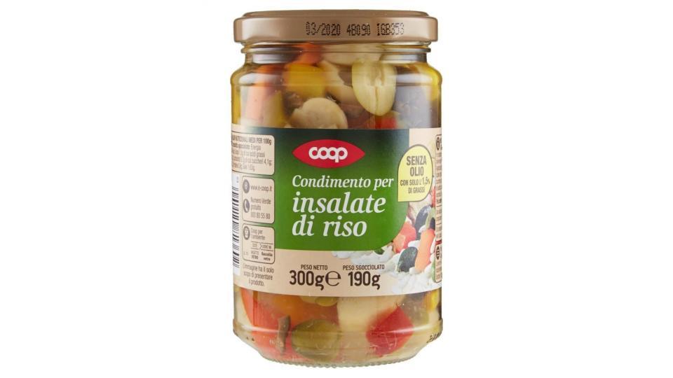 Condimento Per Insalate Di Riso Senza Olio
