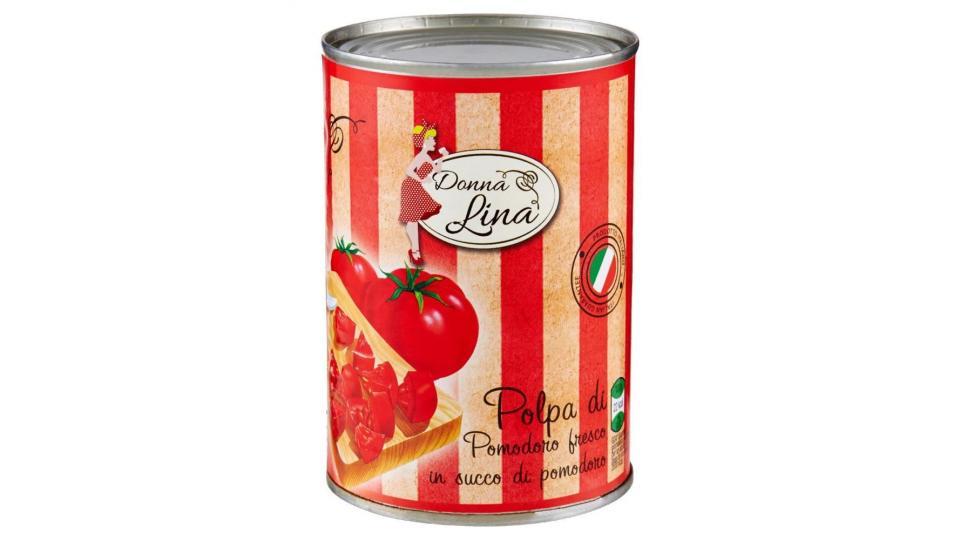 Donna Lina Polpa Di Pomodoro Fresco In Succo Di Pomodoro