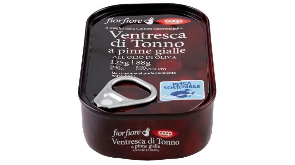 Ventresca Di Tonno A Pinne Gialle All'olio Di Oliva
