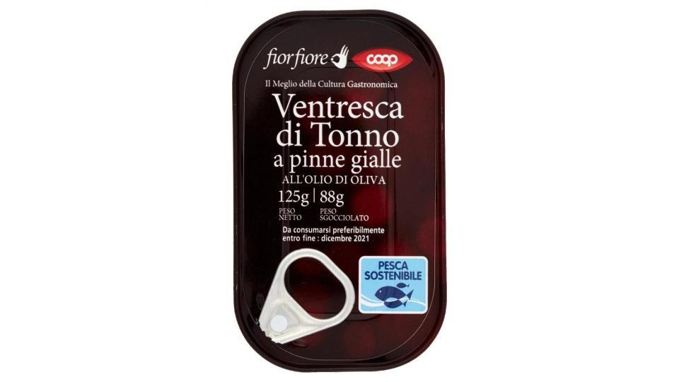 Ventresca Di Tonno A Pinne Gialle All'olio Di Oliva
