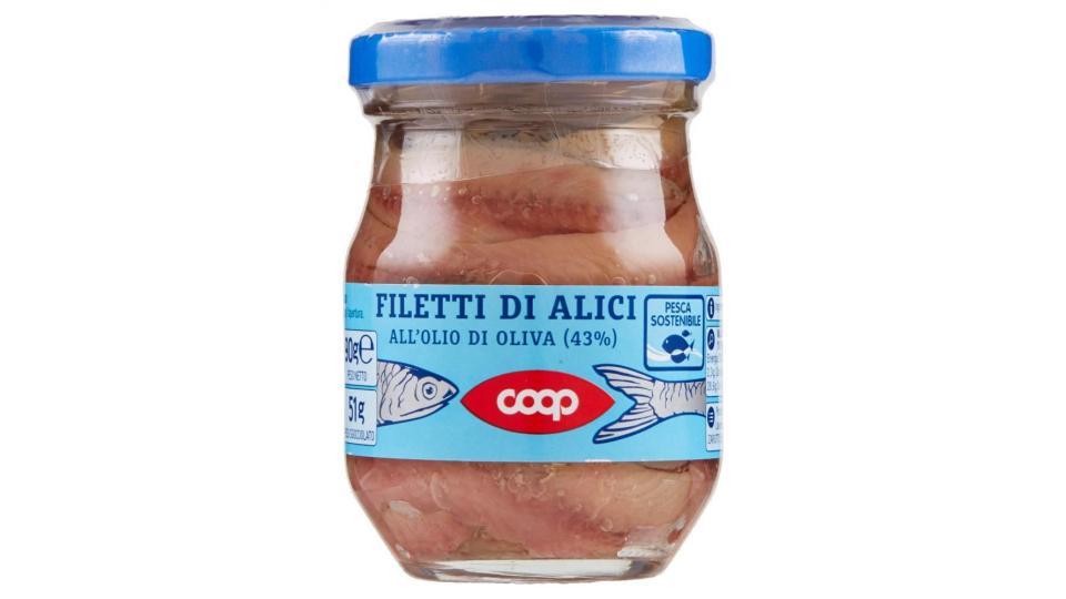 Delicius filetti di alici all'olio oliva