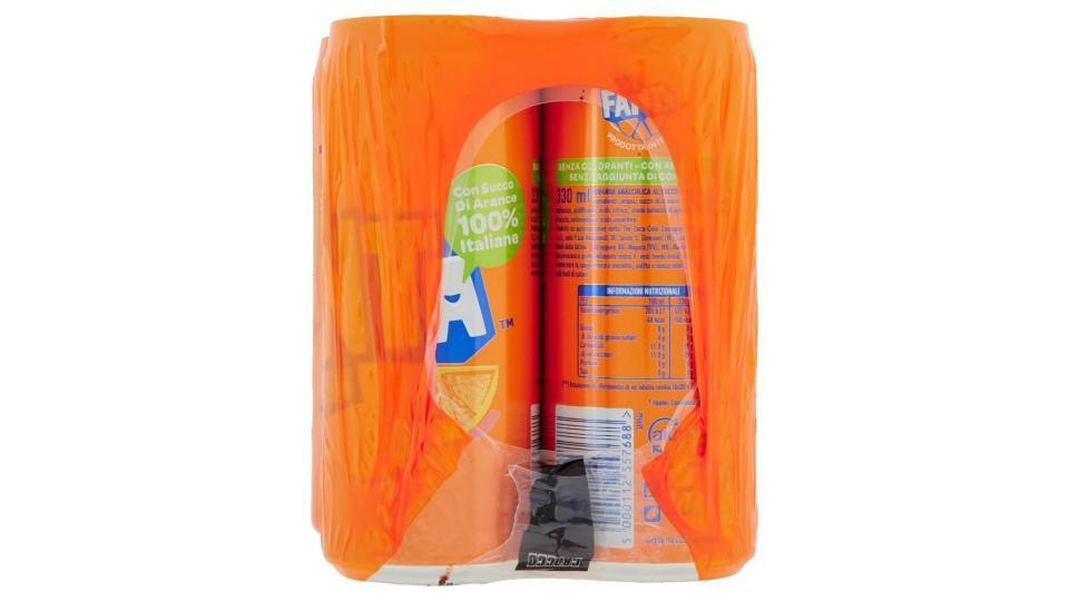 Fanta Aranciata Lattine Da 330 Ml Confezione
