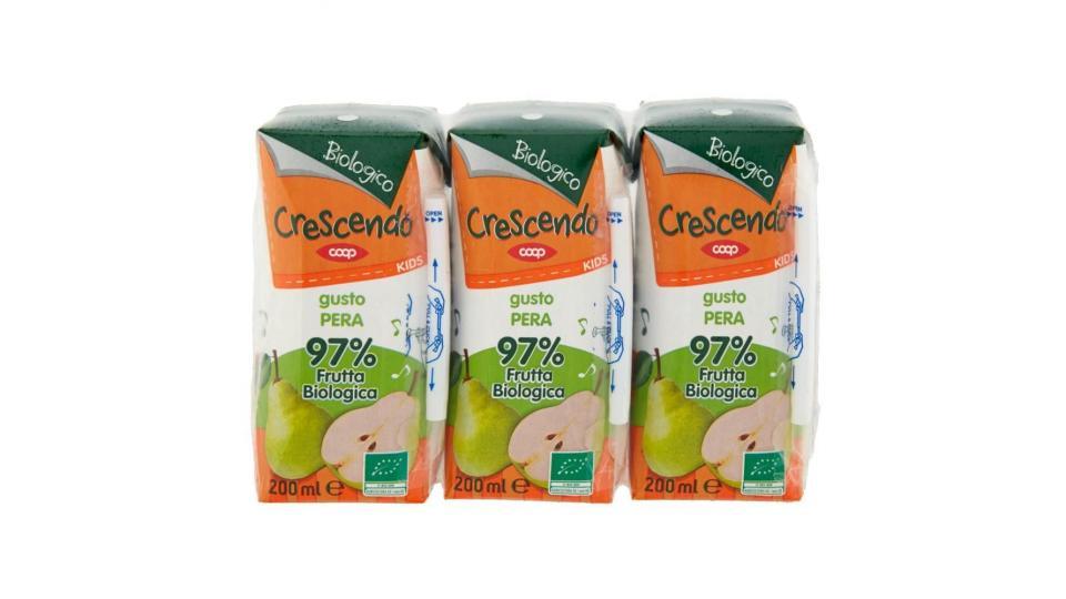Kids Gusto Pera 97% Frutta Biologica