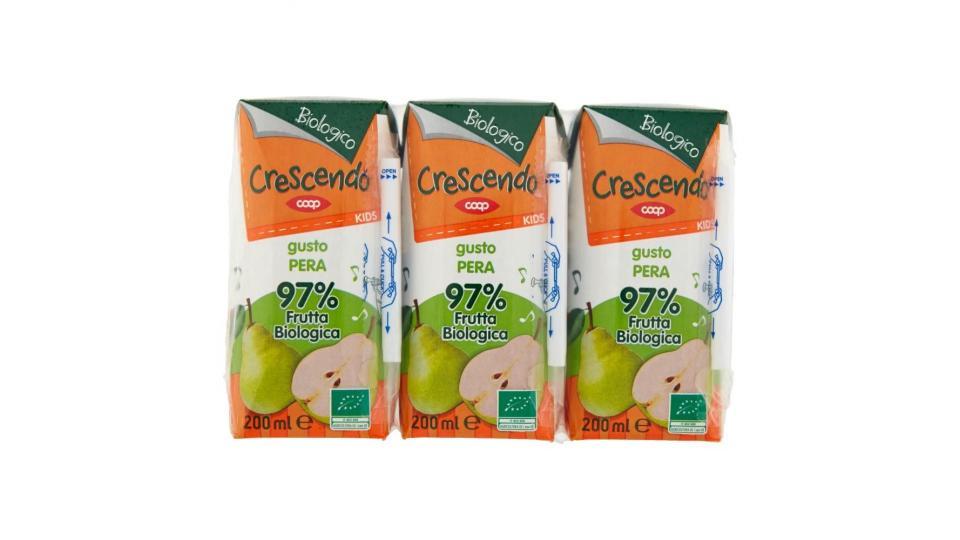 Kids Gusto Pera 97% Frutta Biologica