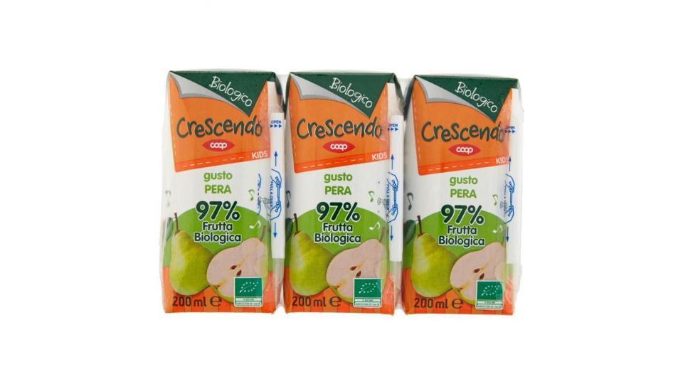 Kids Gusto Pera 97% Frutta Biologica