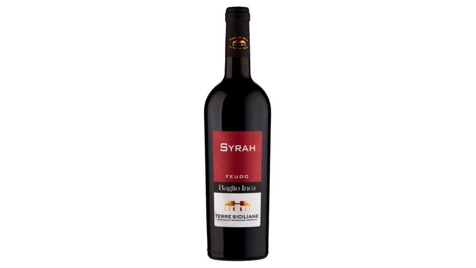 Feudo Baglio Inca Syrah Feudo Terre Siciliane Igt Rosso