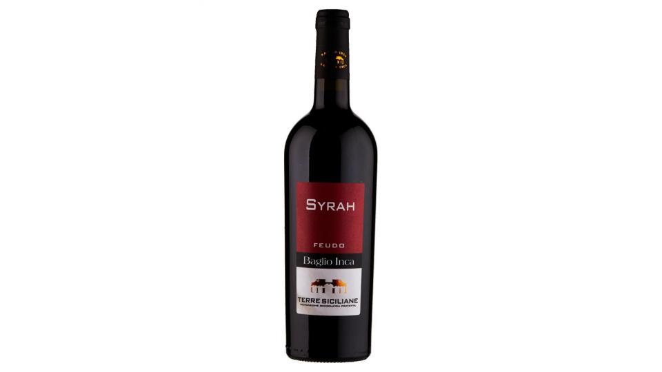 Feudo Baglio Inca Syrah Feudo Terre Siciliane Igt Rosso