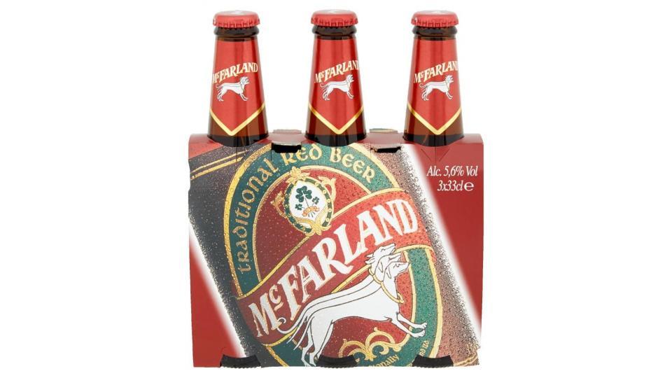 Mcfarland Traditional Red Beer 3x33 Cl
