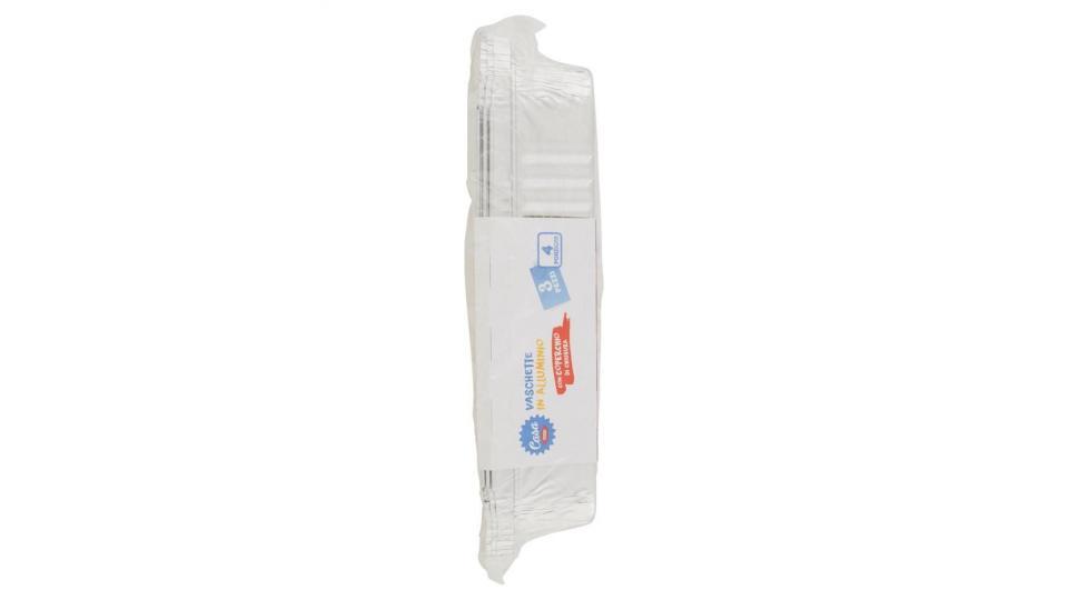 Vaschette In Alluminio 4 Porzioni