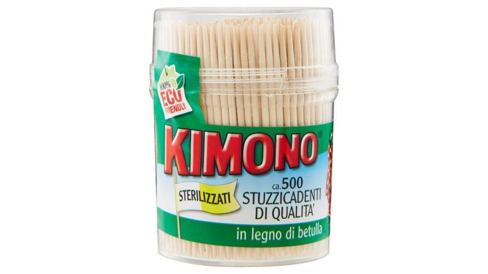 Kimono Stuzzicadenti Di Qualità In Legno Di Betulla Pz