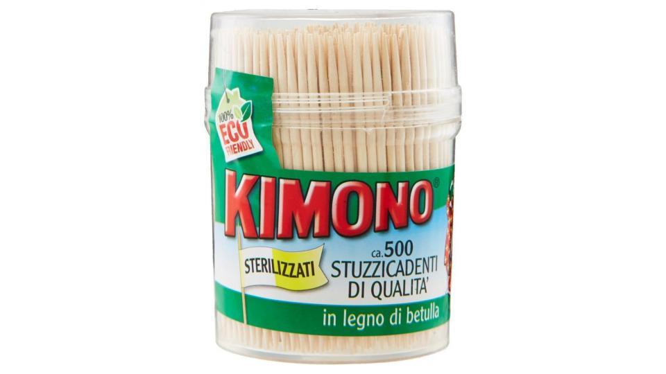 Kimono Stuzzicadenti Di Qualità In Legno Di Betulla Pz