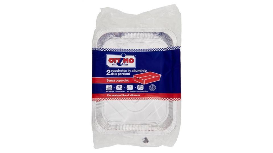 Rapid vaschette alluminio con coperchio