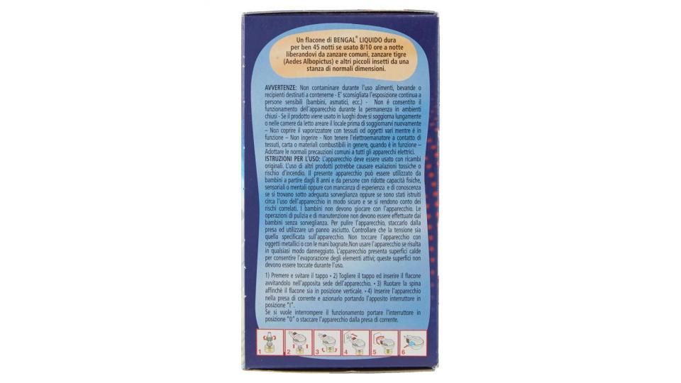 Elettroemanatore Antizanzara + Ricarica Liquida