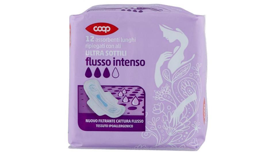 Assorbenti Lunghi Ripiegati Con Ali Ultra Sottili Flusso Intenso