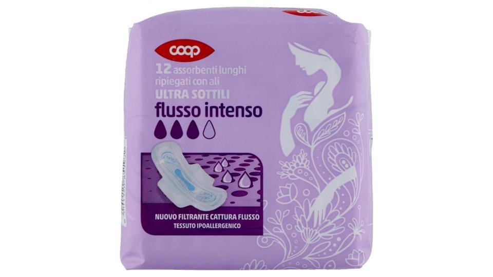 Assorbenti Lunghi Ripiegati Con Ali Ultra Sottili Flusso Intenso