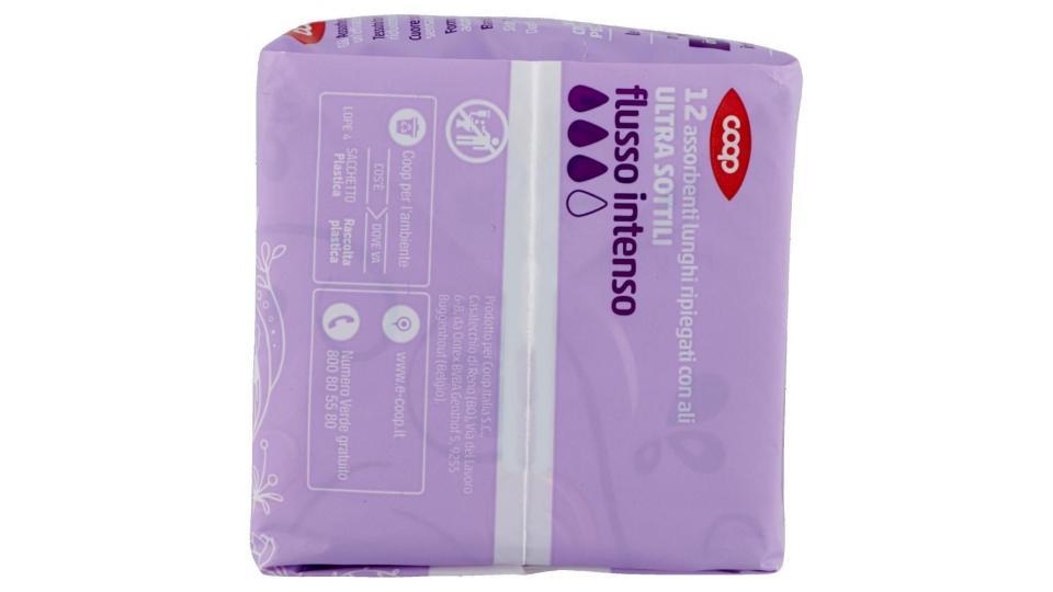 Assorbenti Lunghi Ripiegati Con Ali Ultra Sottili Flusso Intenso
