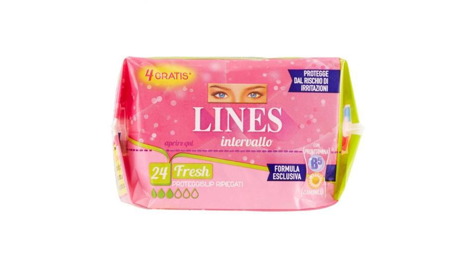 Lines Intervallo Fresh X24 Ripiegati