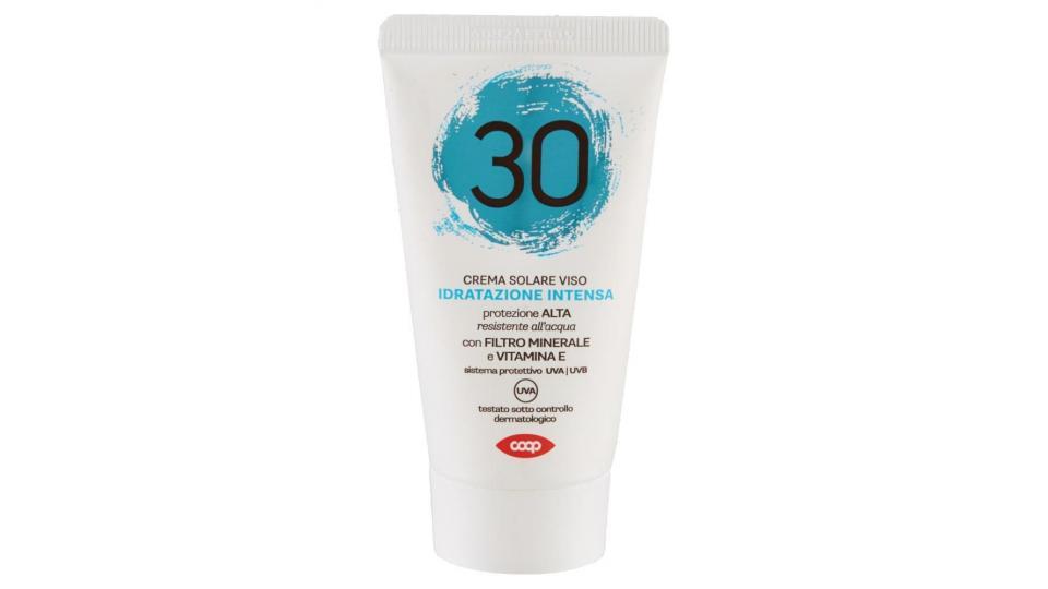 Crema Solare Viso Idratazione Intensa 30 Protezione Alta