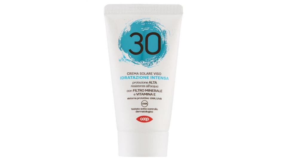 Crema Solare Viso Idratazione Intensa 30 Protezione Alta