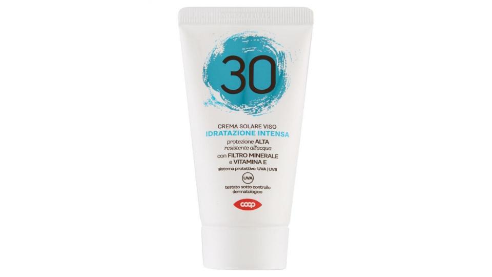 Crema Solare Viso Idratazione Intensa 30 Protezione Alta