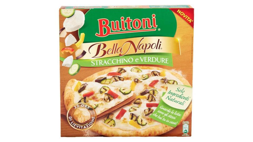 Buitoni Bella Napoli Stracchino E Verdure Pizza Con Verdure E Stracchino Surgelata 360g (1 Pizza)
