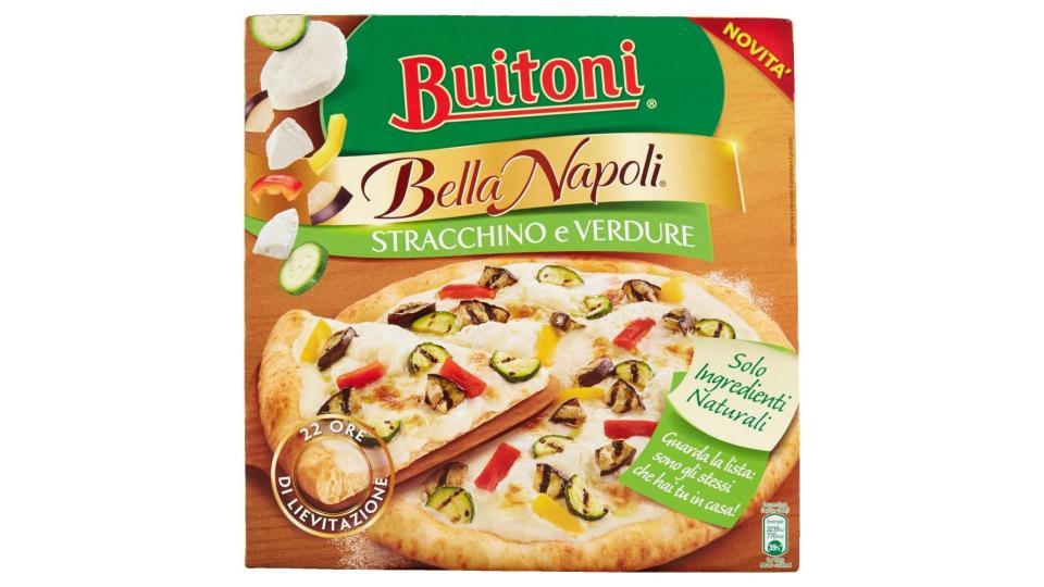 Buitoni Bella Napoli Stracchino E Verdure Pizza Con Verdure E Stracchino Surgelata 360g (1 Pizza)