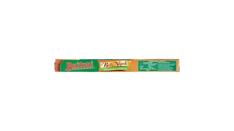 Buitoni Bella Napoli Stracchino E Verdure Pizza Con Verdure E Stracchino Surgelata 360g (1 Pizza)