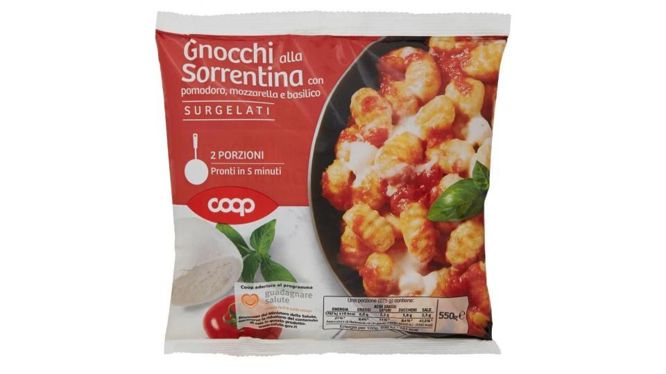 Gnocchi Alla Sorrentina Con Pomodoro, Mozzarella E Basilico Surgelati