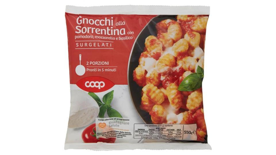 Gnocchi Alla Sorrentina Con Pomodoro, Mozzarella E Basilico Surgelati