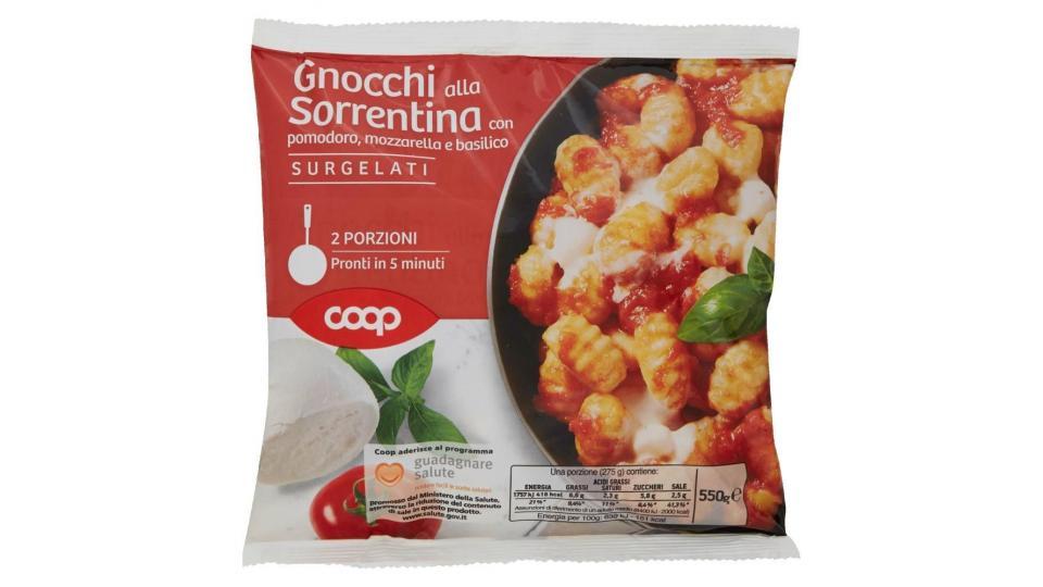 Gnocchi Alla Sorrentina Con Pomodoro, Mozzarella E Basilico Surgelati