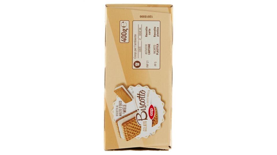 Gelato Biscotto Al Gusto Vaniglia