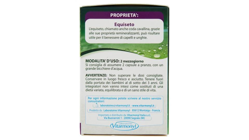 Bio&vegan Capelli E Unghie 60 Capsule