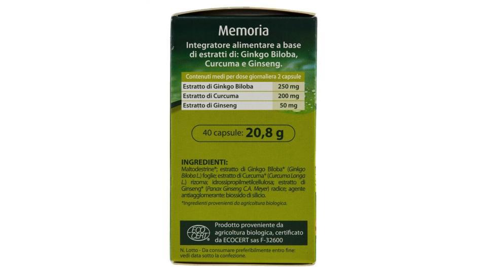 Bio&vegan Memoria 40 Capsule